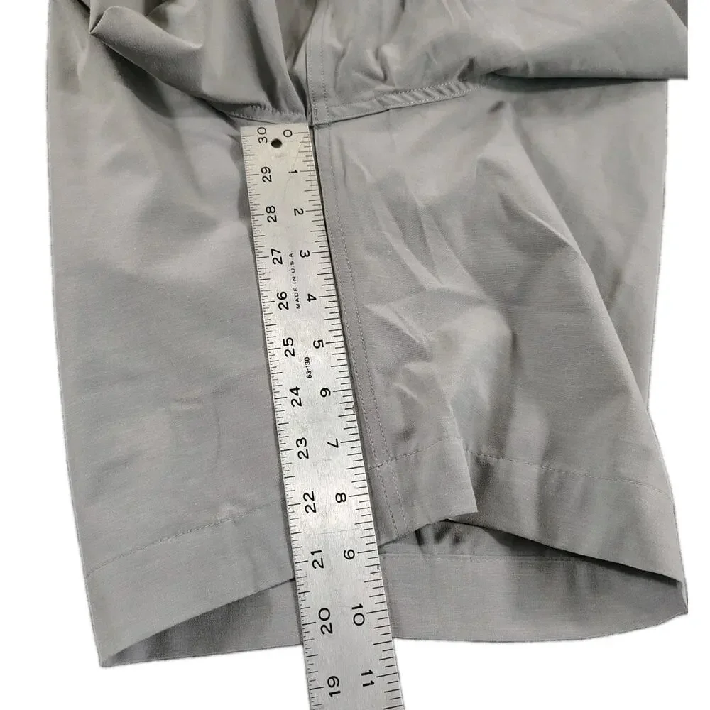 Faherty All Day Shorts Men's 36 Ice Grey Stretch Performance Chino Hybrid 9